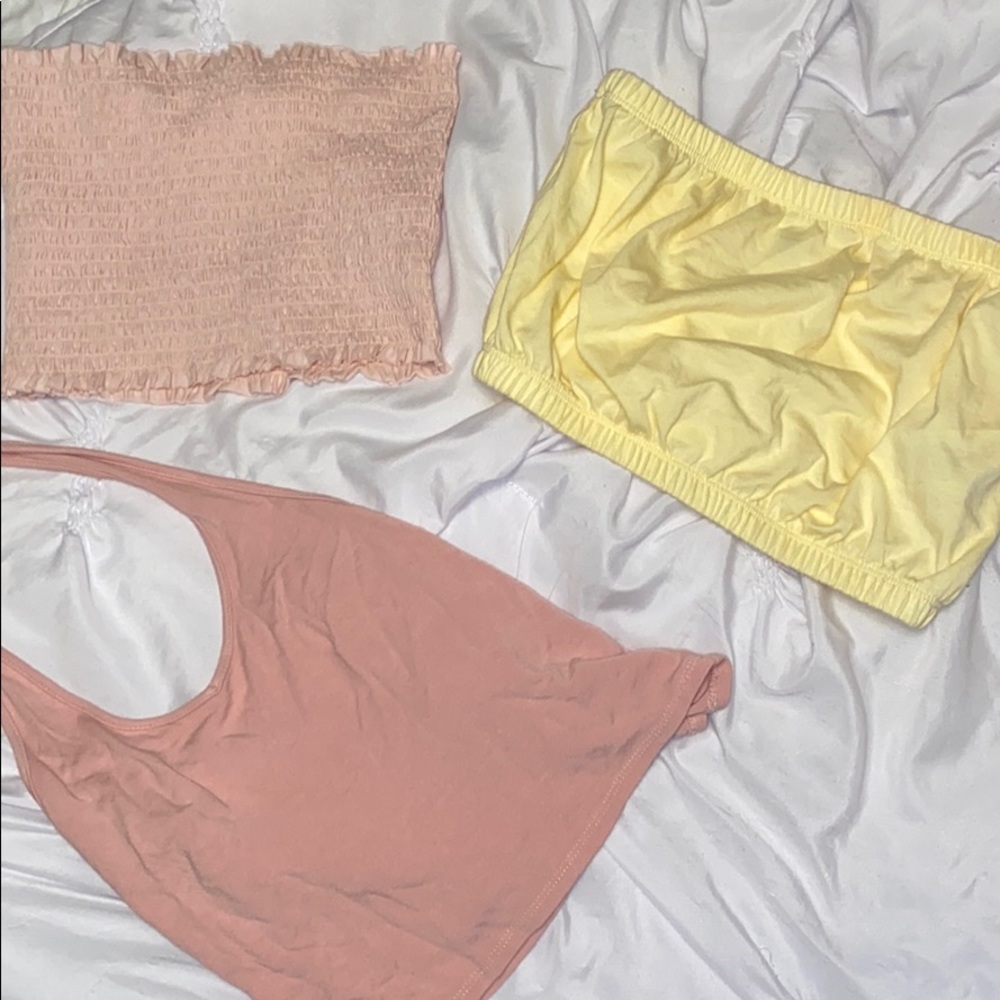SPRING/SUMMER TUBE AND TANK TOPS (SOLD SEPARATE)